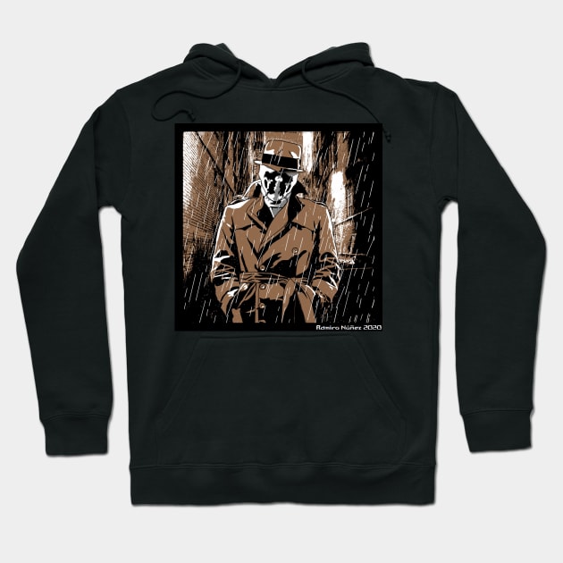 Rorschach Hoodie by Rama.Rabbit